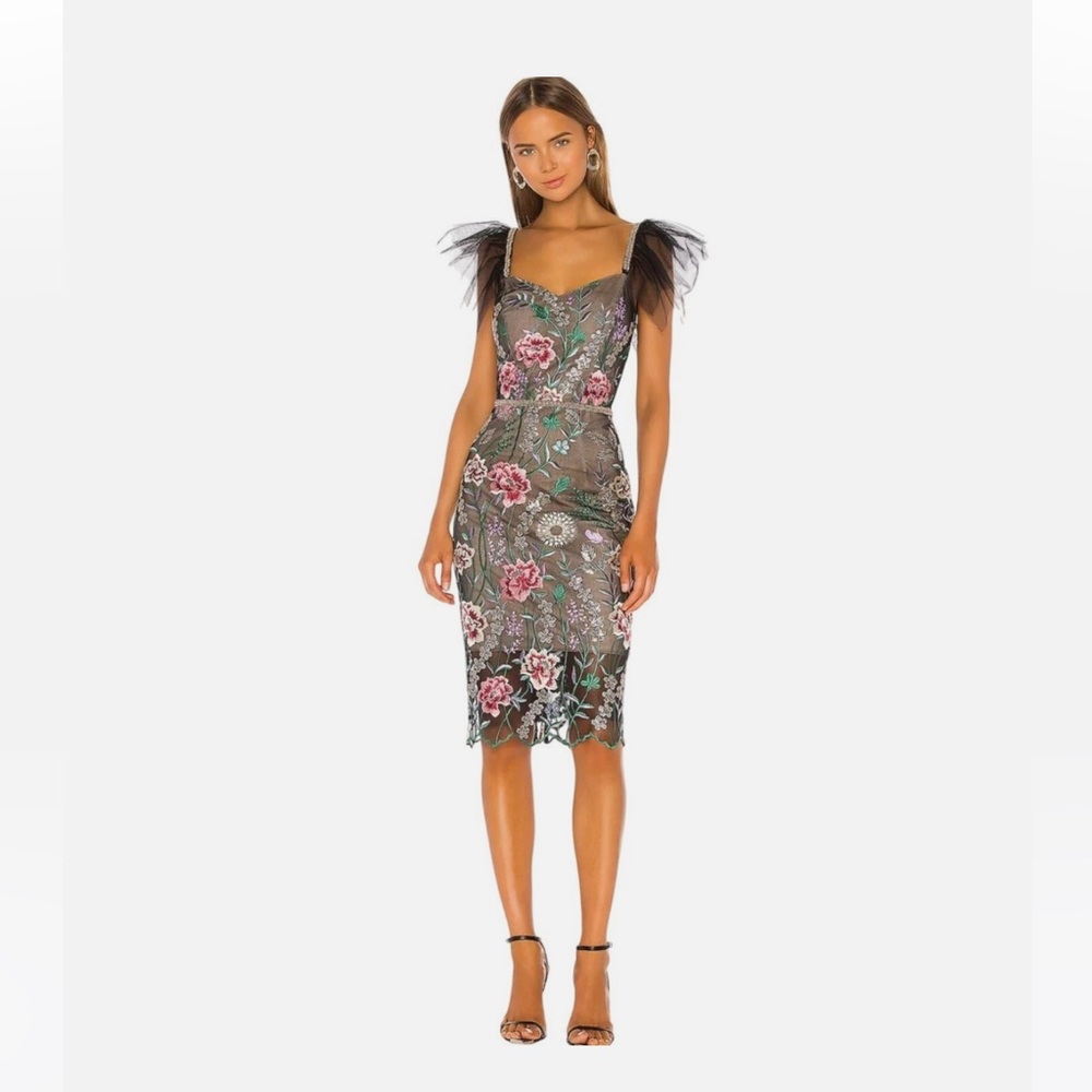 Bronx and Banco Melia Midi Sequin Dress